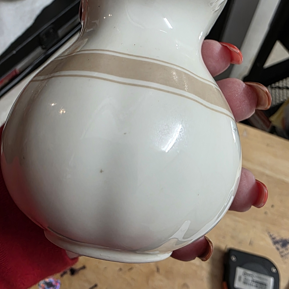 Source Unknown Floral Cream Pitcher - Picture 5 of 9